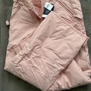 GAP Soft Pink Fleece-Lined Pants